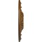 Ekena Millwork Tristan Ceiling Medallion (Fits Canopies up to 5 1/2"), Hand-Painted Smokey Topaz, 26"OD x 3"P CM26TNSTF - alternate 3